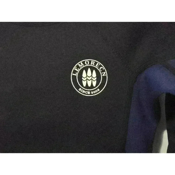 Unisex Lemorecn Wetsuit Black‎ Blue size 8 - Picture 8 of 11